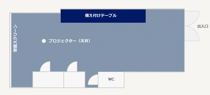 駅前e道場の設備図