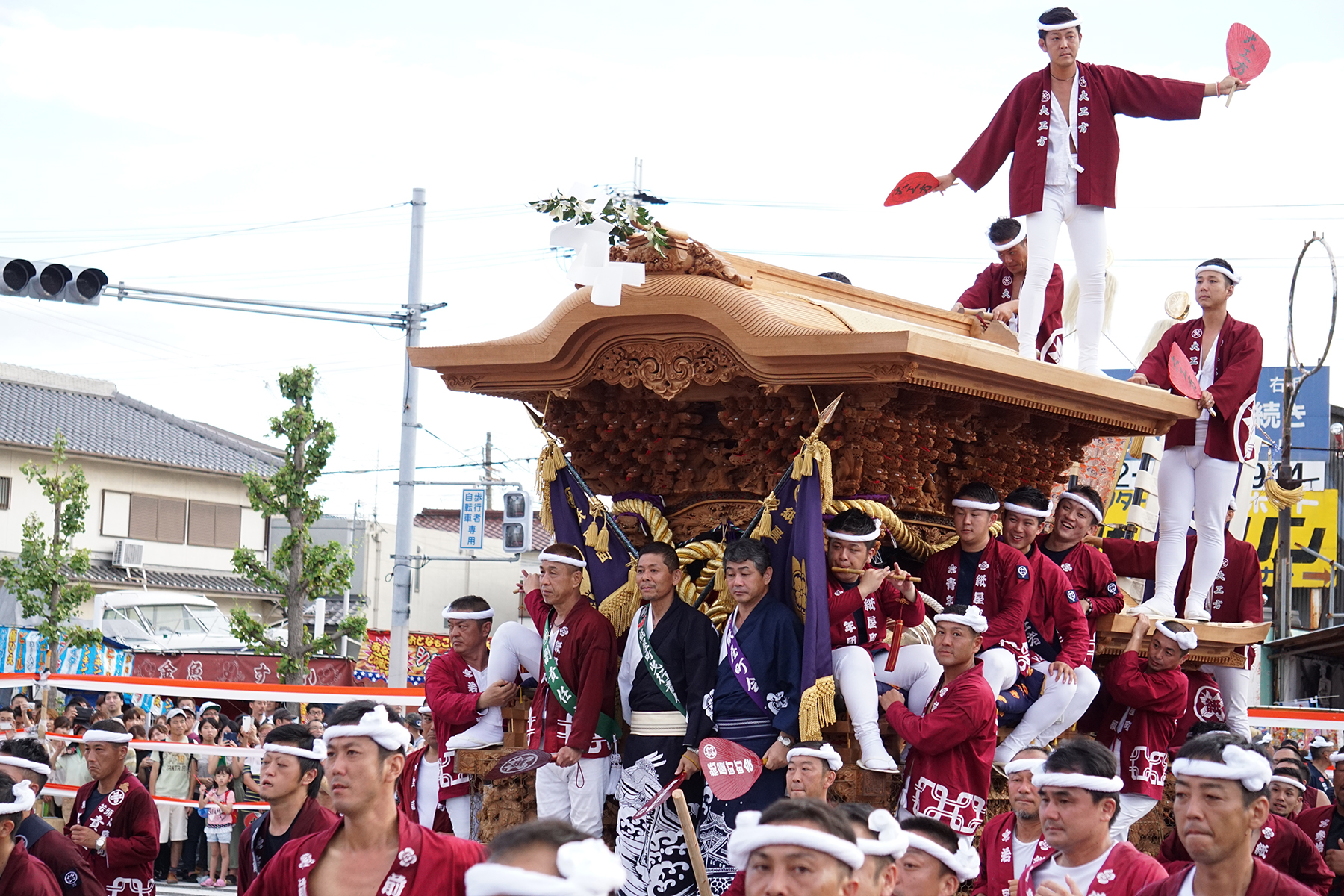 岸和田だんじり祭り 旧市 紙屋町 着流し | m-novine.com